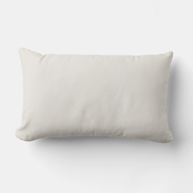 Coussin Rectangle Couleur unie Snowbound (Recto)