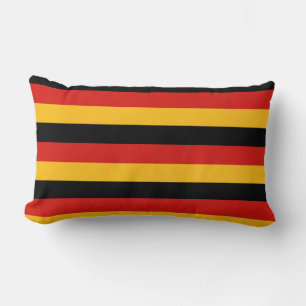 COUSSIN RECTANGLE COULEURS DE DRAPEAUX ALLEMANDS