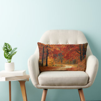 Coussin Rectangle Couleurs saisonnières de l'automne
