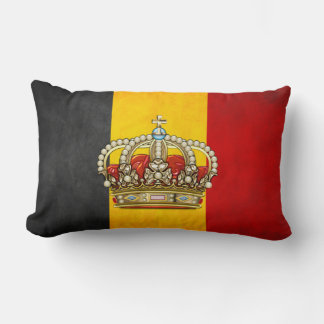 Coussin Rectangle Couronne royale [Belgique]