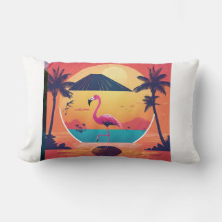 Coussin Rectangle "Couvercles de pilules à la mode : Protéger et per