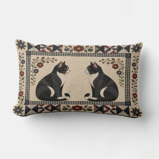 Coussin Rectangle Couverture Chats Smoking
