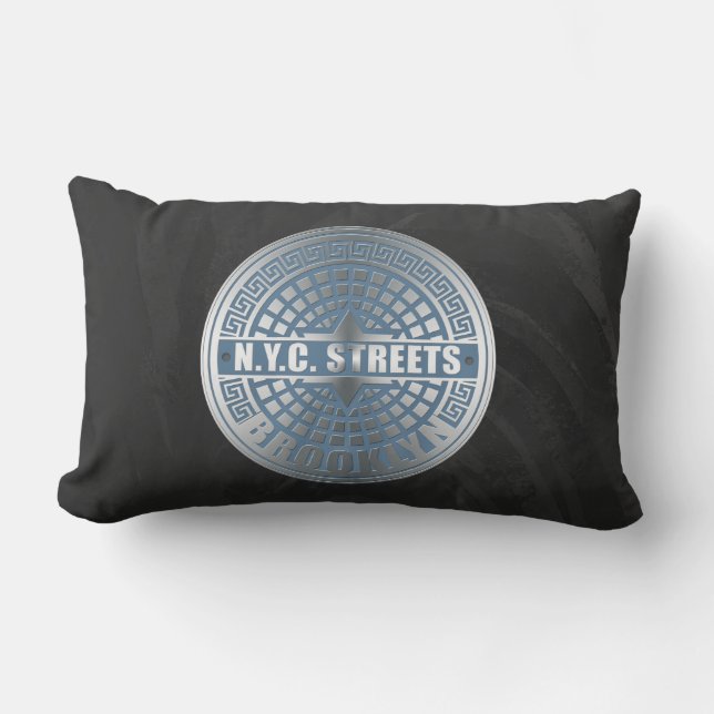 Coussin Rectangle Couvertures de trou Brooklyn (Recto)