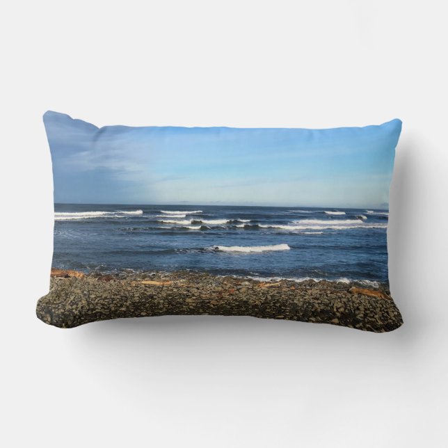 Coussin Rectangle Cove at Seaside, Oregon (Recto)