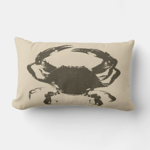 Coussin Rectangle Crabe de type côtier