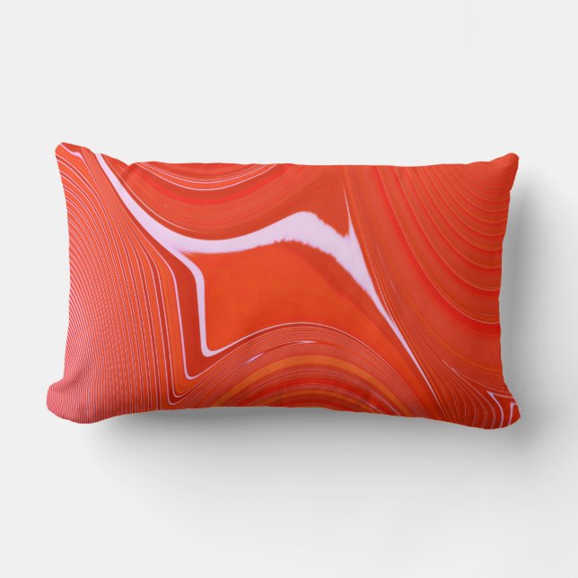 Coussin Rectangle Création abstraite (Recto)