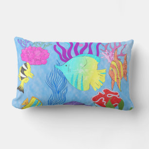 Coussin Rectangle Créatures aquatiques
