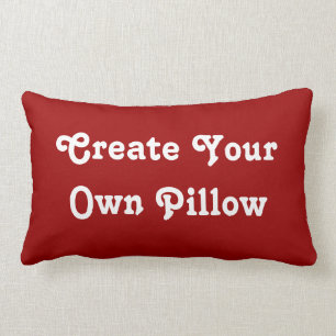 Coussin Rectangle Créez vos propres