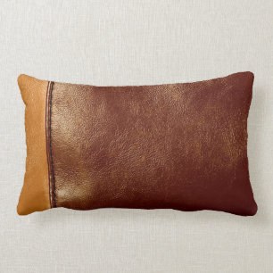 Coussin Rectangle Cuir