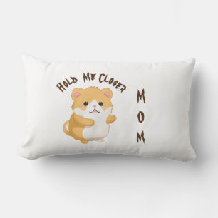 Coussin Rectangle Cute aquarelle Hamster Tenez-moi plus près Personn