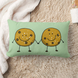 Coussin Rectangle Cute Cookie Meilleurs amis