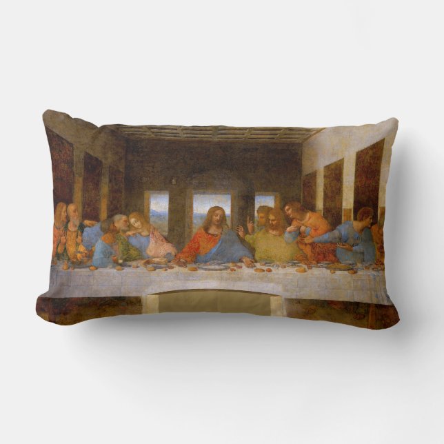 Coussin Rectangle Da Vinci Dernier Supper Fine Art Classic (Recto)