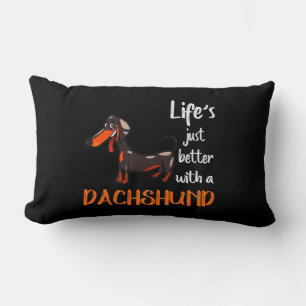 Coussin Rectangle Dachshund