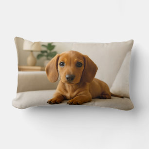 Coussin Rectangle Dachshund confortable