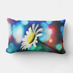Coussin Rectangle Daisy Pop Art Extérieur Jeu d'oreiller