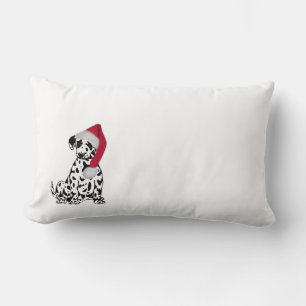 Coussin Rectangle Dalmate de Noël