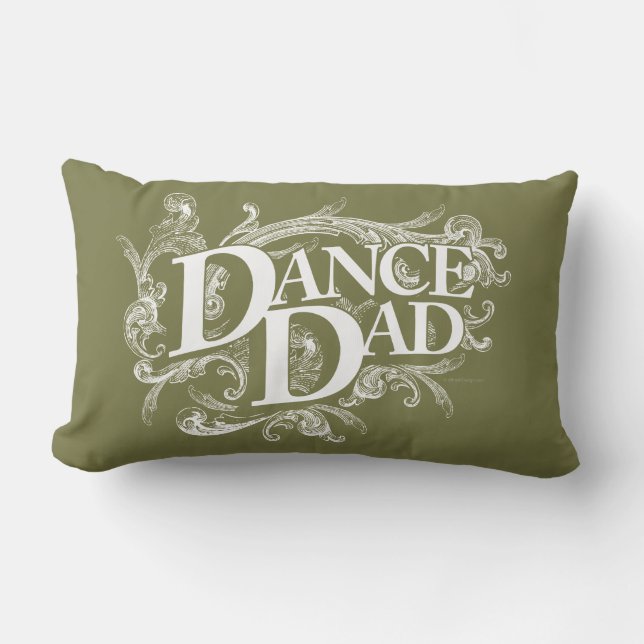 Coussin Rectangle Dance Dad Lumbar Pillow (Recto)