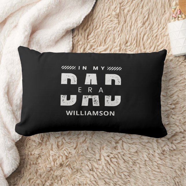 Coussin Rectangle Dans l'ère papa Funny Fête des pères cadeau pour n (Couverture)