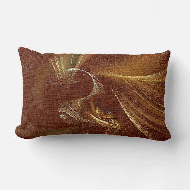 Coussin Rectangle Danseur aux plumes (Recto)