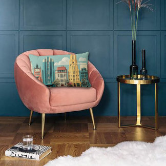 Coussin Rectangle Deco Architecture Dreamscape