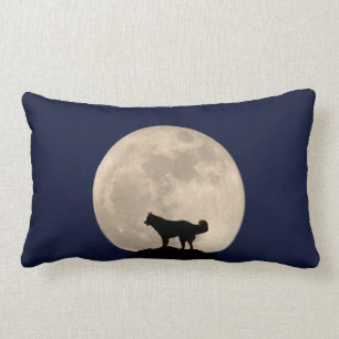 Coussin Rectangle Décor enroué et cadeaux de chien de traîneau