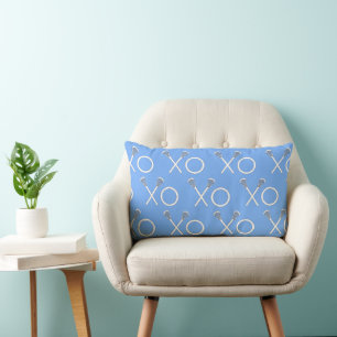 Coussin Rectangle Décor sportif de crosse créative