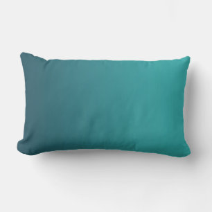 Coussin Rectangle Dégradé turquoise