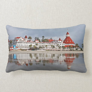 Coussin Rectangle Del Coronado d'hôtel - horizon de San Diego -