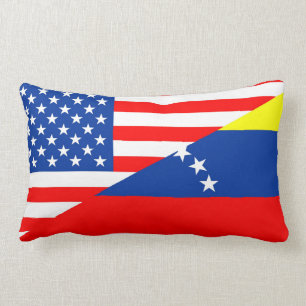 Coussin Rectangle demi de drapeau Etats-Unis des Etats-Unis Amériqu
