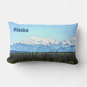 Coussin Rectangle Denali (Mt. McKinley)