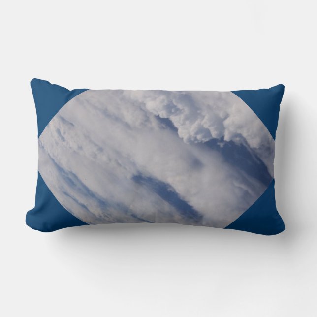Coussin Rectangle Des nuages si beaux (Recto)
