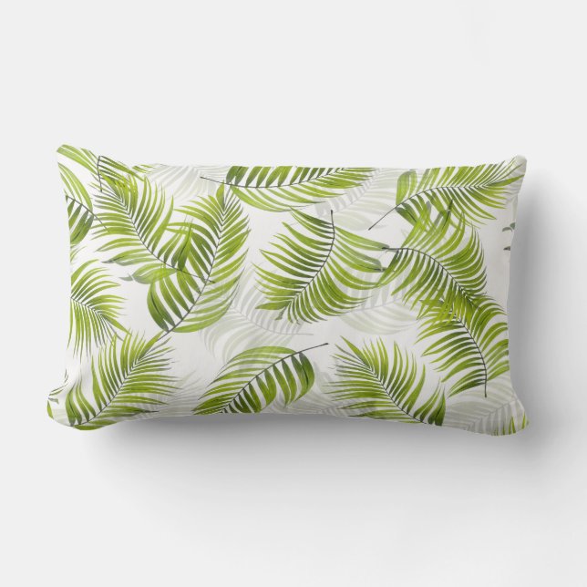 Coussin Rectangle design 150 Palm Feuille (Recto)