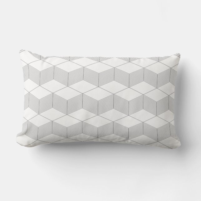 Coussin Rectangle Design graphique moderne, simple, urbain et tendan (Recto)
