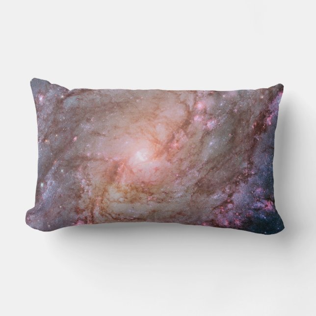 Coussin Rectangle Détail de Spiral Galaxy M83 (Recto)