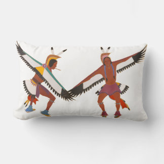 Coussin Rectangle Deux danseurs d'aigle