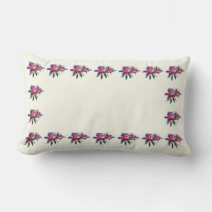 Coussin Rectangle Deux lys Stargazer au soleil