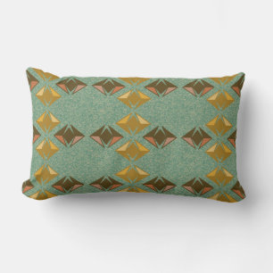 Coussin Rectangle DIAMONDES d'or 2 en 1