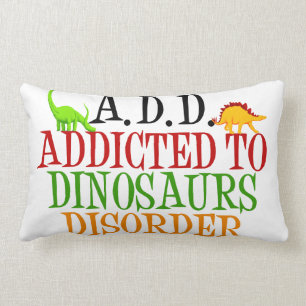 Coussin Rectangle Dinosaur drôle