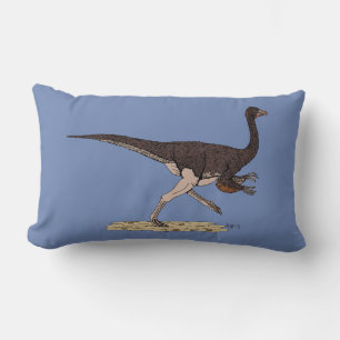 Coussin Rectangle Dinosaure ornithomimus crétacé