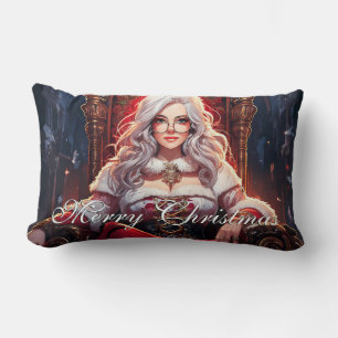 Coussin Rectangle Divinité du Trône – La sœur la plus sexy du Père N