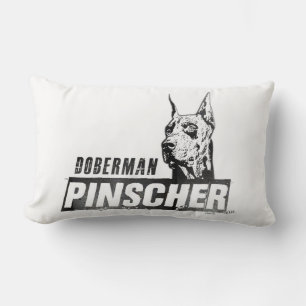 Coussin Rectangle Doberman Pinscher