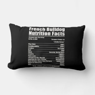 Coussin Rectangle Don de chien French Bulldog Nutrition Facts