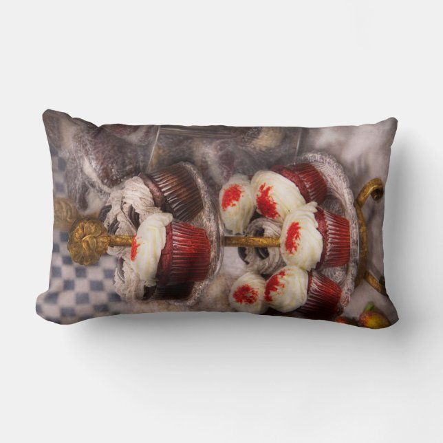Coussin Rectangle Doux - Combien coûte ce gâteau dans la vitrine (Recto)