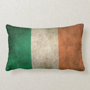 Coussin Rectangle Drapeau affligé par cru de l'Irlande