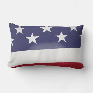 COUSSIN RECTANGLE DRAPEAU AMÉRICAIN