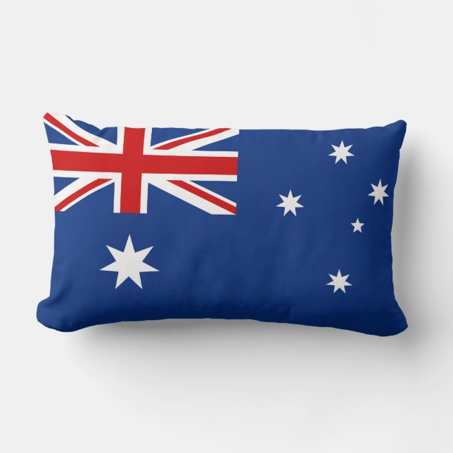 Coussin Rectangle Drapeau australien (Recto)