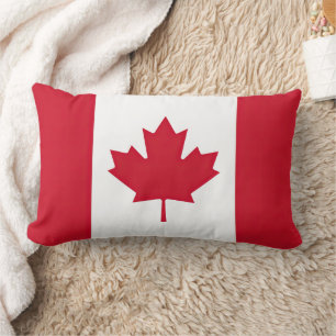 Coussin Rectangle Drapeau Canada