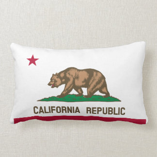 Coussin Rectangle Drapeau de Californie