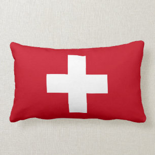 Coussin Rectangle Drapeau de la Suisse