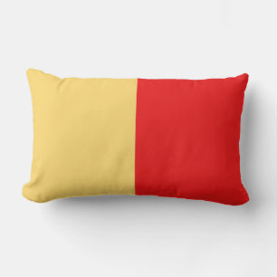 Coussin Rectangle drapeau de la ville de Naples symbole italie napol